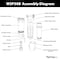 Ispring Reusable Spin Down Sediment Water Filter 100 Micron WSP100ARB - alternate 4